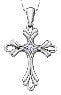 Cross Diamond Pendant