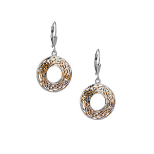 Window to the Soul Round Earrings