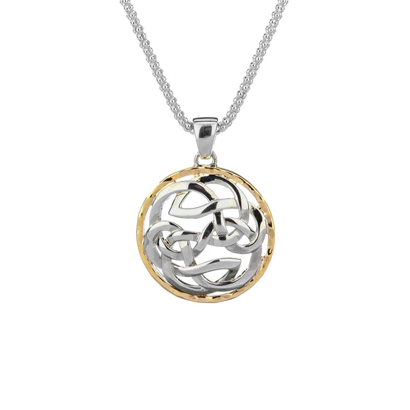 Path of Life Hammered Pendant